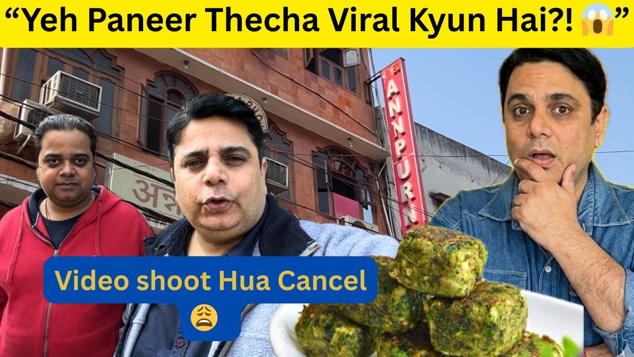 Malaika Arora ki Paneer Thecha Recipe 😍 | ChatoraPoint ka Chandni Chowk Video Shoot 🔥