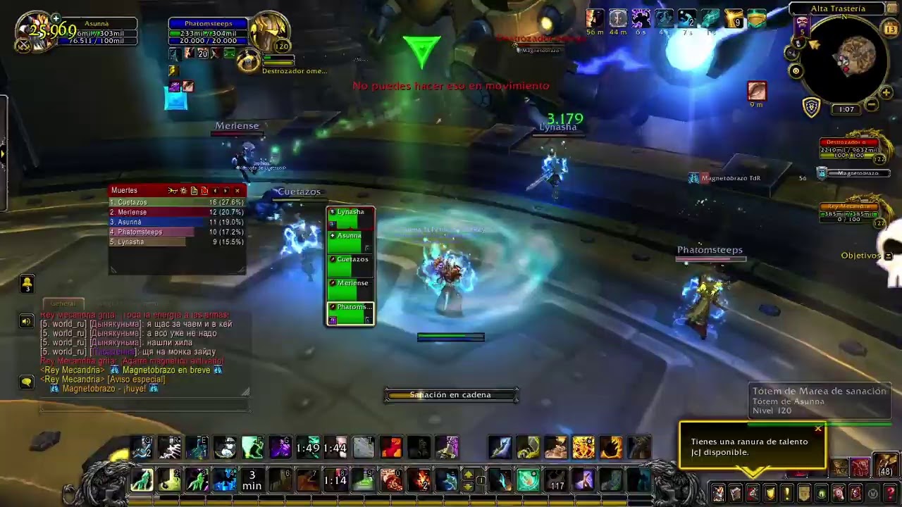 Operación Mecandria - Wow BFA Chaman resto // FireStorm