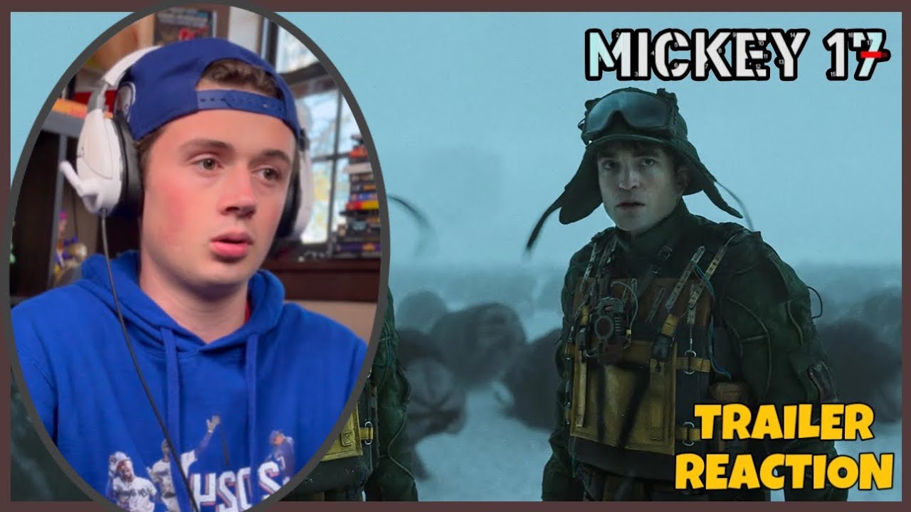MICKEY 17 | 2025 | Official Trailer 2 REACTION!! | Robert Pattinson ...
