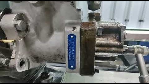 CCR 1600 CUMMINS PUMP TESTING  CUMMINS HIGH  PRESSURE PUMP TESTING