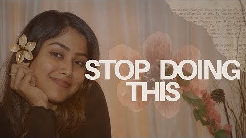 Stop doing this || lead a peaceful life