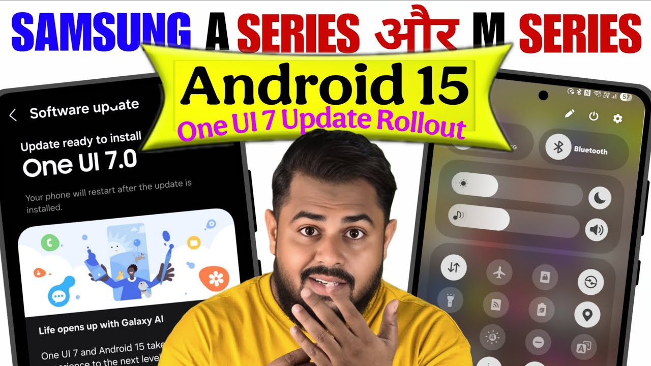 Finnely Samsung One Ui 7 Official Update Rollout A34/M33 Etc | One Ui 7 ...