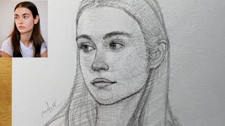 Unleash Your Creativity: Girl's Face Drawing Tutorial using loomis method