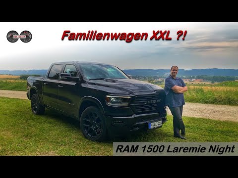 RAM 1500 Laramie Night Edition - 5,7 Liter HEMI V8 Pick-Up als Familienauto XXL ?! | Test - Review