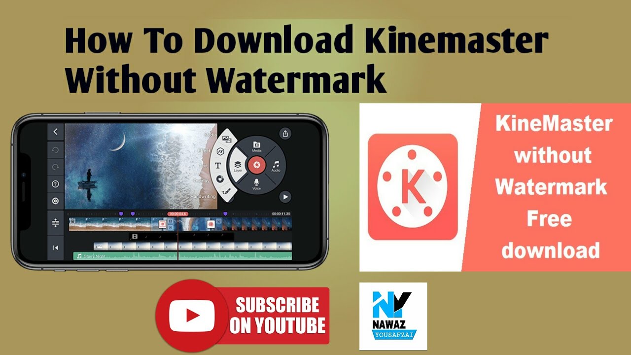 How to download kinemaster without watermark kine master without