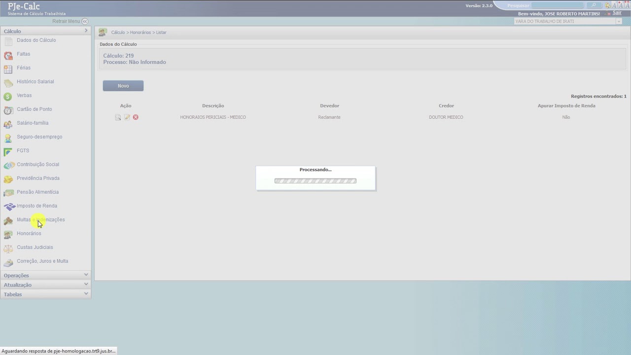 Aperfeiçoamento no PJe-Calc - Aula 14: Honorários e Multas e Indenizações