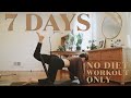 My 7 Day Booty Transformation Vlog 7일동안 다이어트 없이 운동만으로 엉덩이 만들기?