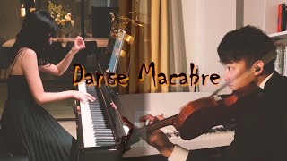 Halloween & 1K Subs Special | Danse Macabre | Camille Saint-Saëns | Piano & Violin | ft. Kok Soon