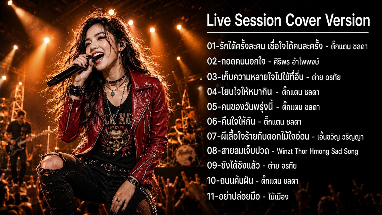 🎧รวมเพลง Cover เพราะๆ 2026 Vol 3 คอนเสิร์ต แสดงสด l Live Session Cover Version