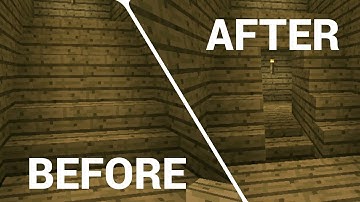 Minecraft PE: Hidden Staircase Passage