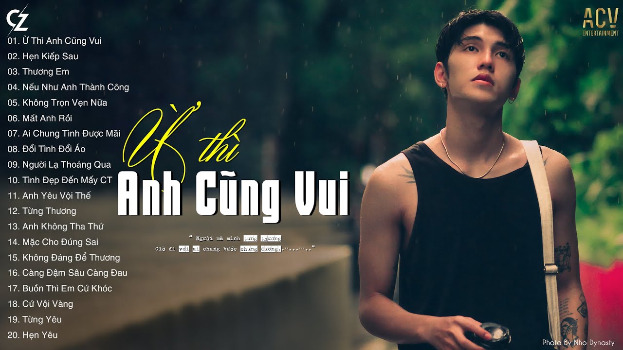 ⁣Thương Em, Ừ Thì Anh Cũng Vui - Hồ Quang Hiếu | LK Ballad Buồn Tâm Trạng Dành Cho Người Cô Đơn