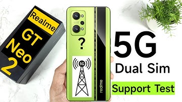 Realme GT Neo 2 Dual 5G Mode Support Test 🔥🔥🔥