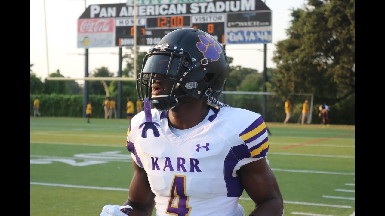 Aaron Anderson Elitehighlight Edna Karr Highschool Wr Youtube