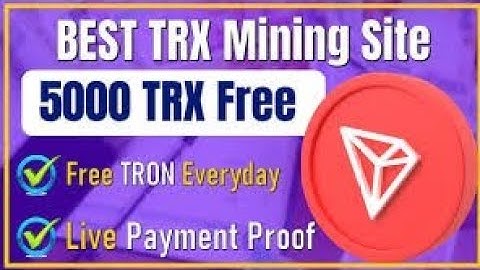 NEW coin MINING SITE TODAY 2023 | NEW FREE TRX MINING SITE | NEW USD MINING WEBSITE |TRX MINING SITE