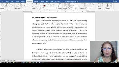 Referencing and In-Text Citation Using APA 6th Edition Format