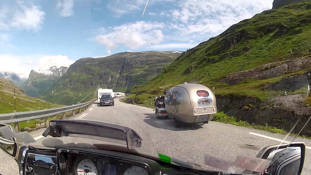 Goldwing Trollet syd trollstigen norway 2012