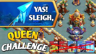 Easy 3 star YAS! SLEIGH, QUEEN Challenge_Swag 142 Troops & 2 Spells ( Clash of Clans ) - SCE EP-26