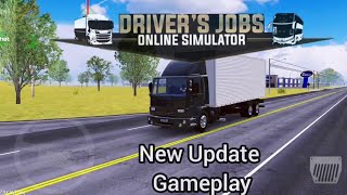 Driver's Job Online Simulator - New Update - New Truck Ford Cargo Gameplay screenshot 5