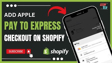 How To Add Apple Pay to Express Checkout Shopify !