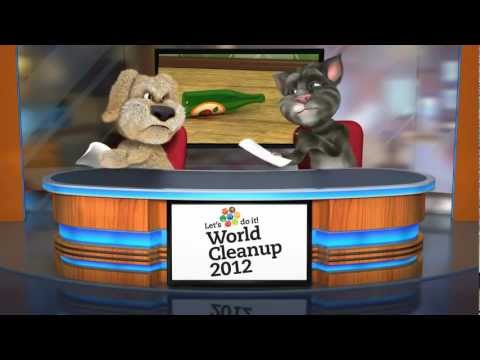 Talking Tom and Ben News World Cleanup 2012