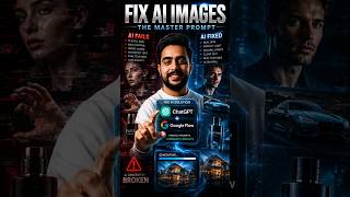 AI Images Still Look FAKE in 2026 😱 This 1 Prompt Fixes Everything #shorts #ai #aitools #prompt