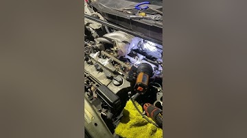 Lexus RX 300 knock sensors rear Manifold bracket removed video 1 please subscribe