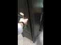 Adjusting a magnet catch so door is easier to open Adjusting a magnet catch so door is easier to open