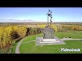 Памятник "Ледовое побоище" в Пскове. Видео с квадрокоптера xiaomi fimi x8 mini.