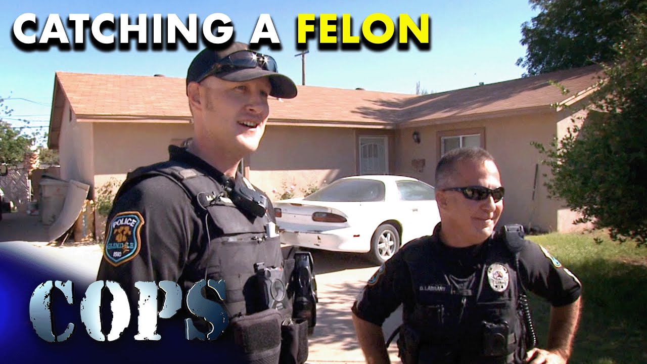 Suspected Felon Told Police He Would Run | Cops TV Show