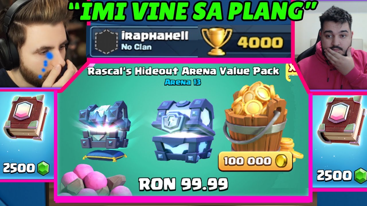 i-am FACUT cadou lui iRaphahell o SUPER OFERTA pe CLASH ROYALE..
