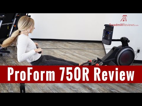 ProForm 750R Rowing Machine Review - Silent Rower For Home