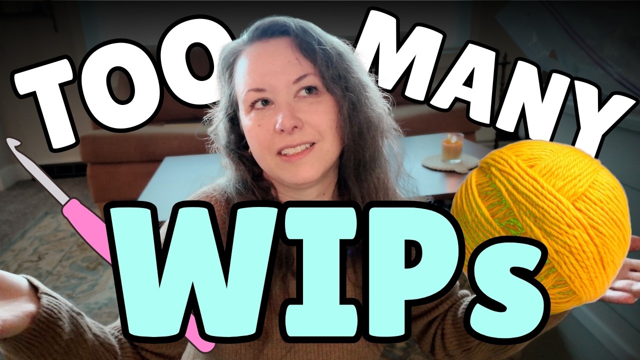 Crochet WIPs Out of Control? Here's How to Start Finishing Them.