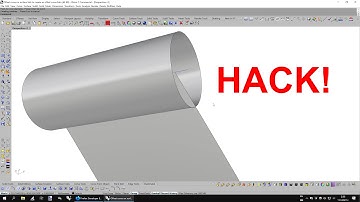Offset curve on surface hack (tutorial)