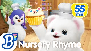 muffin man more nursery rhymes badanamu nursery rhymes kids dance songs videos