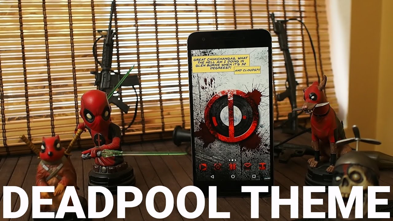 Creating A Deadpool Theme For Your Phone