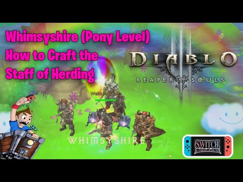 Portal to Whimsyshire (Pony Level) from Crafting the Staff Of Herding Diablo 3 - Nintendo Switch