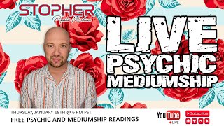 Thursday Night Live - Live Psychic Mediumship Readings with Stopher Cavins