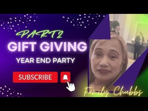 Part 2 - Game na!!! Year end Party gifts giving , and many more