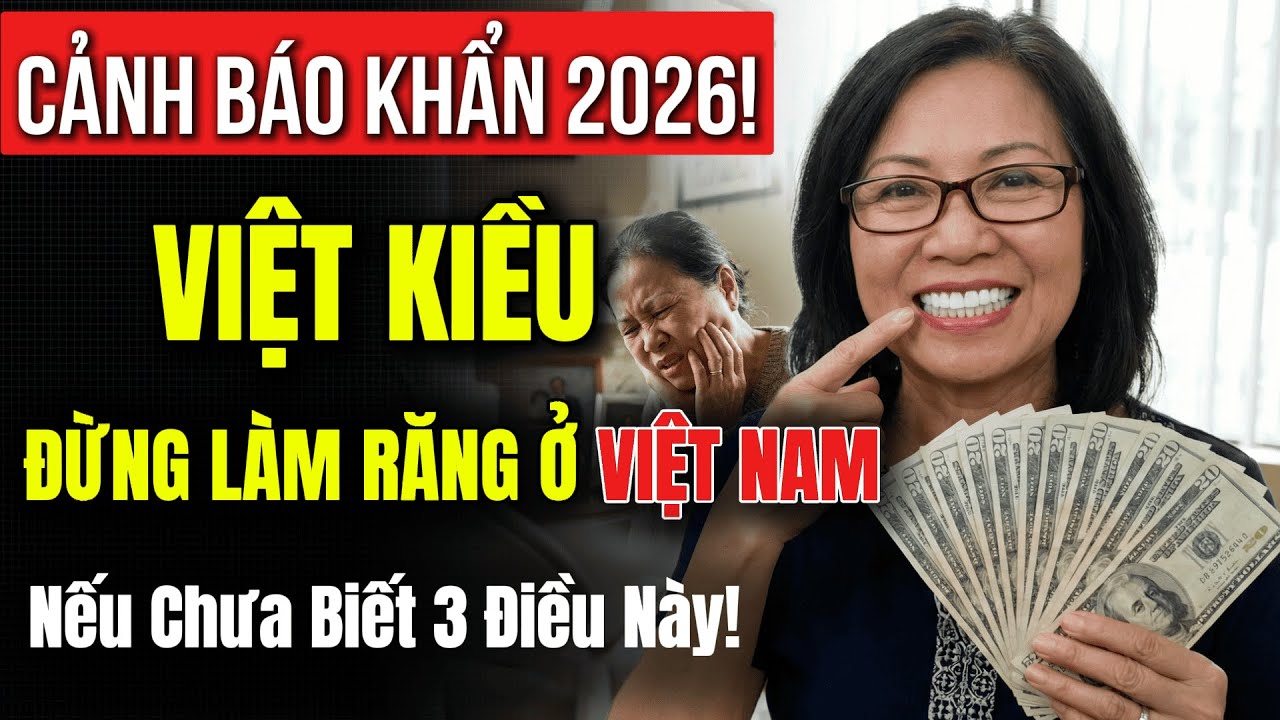 Cảnh Báo Việt Kiều: Làm Răng & Cắt Kính Tại VN Rẻ Bằng 1/5 Mỹ Nhưng Coi Chừng Lừa Đảo!