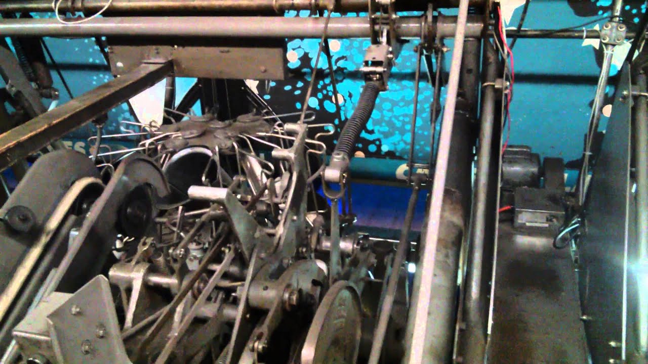 Pair of pinsetters in action YouTube