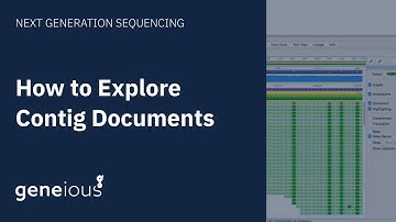 Map to Reference: Explore Contig Documents with Geneious Prime