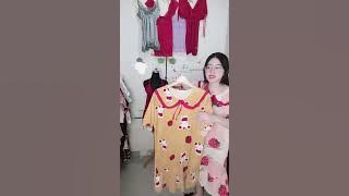 BAJU TIDUR WANITA WITH BUNDA CANTIK JUALAN ONLINE