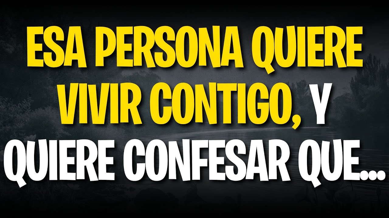 MENSAJE de los Ángeles: ESA PERSONA QUIERE VIVIR CONTIGO, Y QUIERE CONFESAR QUE...