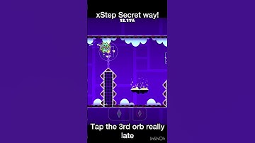 xStep Secret way in 2.2! #geometrydash #gd #shorts