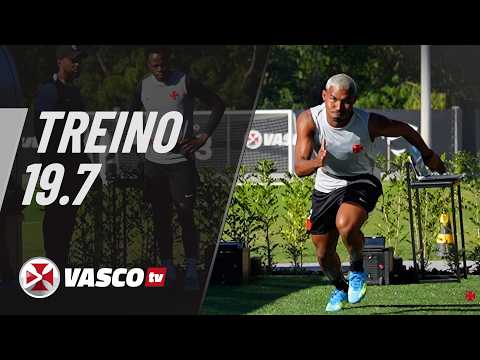Vasco da Gama realiza treino em 19 de julho com foco na preparação da equipe