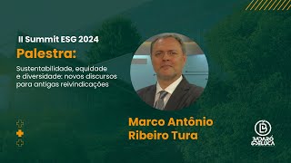 II Summit ESG 2024 - Palestra: Marco Antônio Ribeiro Tura