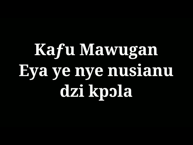 Lyrics Kafu Mawugan - Marthe Audrey @muzikplustg class=