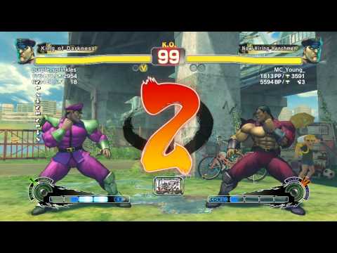 Ultra Street Fighter IV battle: M. Bison vs M. Bison