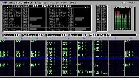 Reality Adlib Tracker 2 playing Waterfall by Void