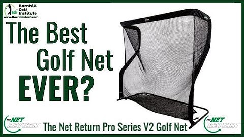 The Best Golf Net Ever? - The Net Return Pro Series V2 Golf Net
